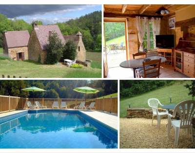 Authentique Petite Maison Périgourdine Avec Piscine au sel aux Portes de Sarlat